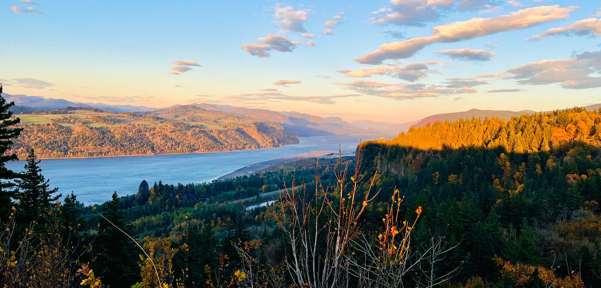 Columbia River Gorge in Oregon, where Eric Seifert was named in the Portland Business Journal's 40 Under 40 list.