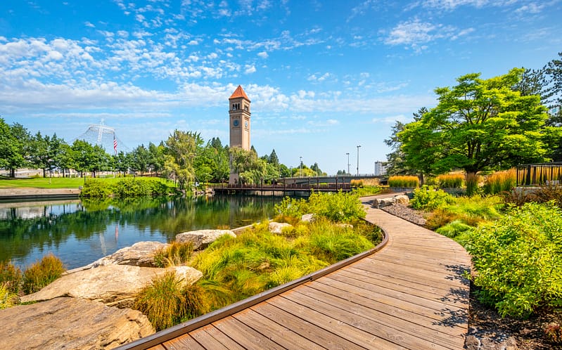 Spokane Waterfront, which is near Aldrich's newest location, following the acquisition of HMA CPA.