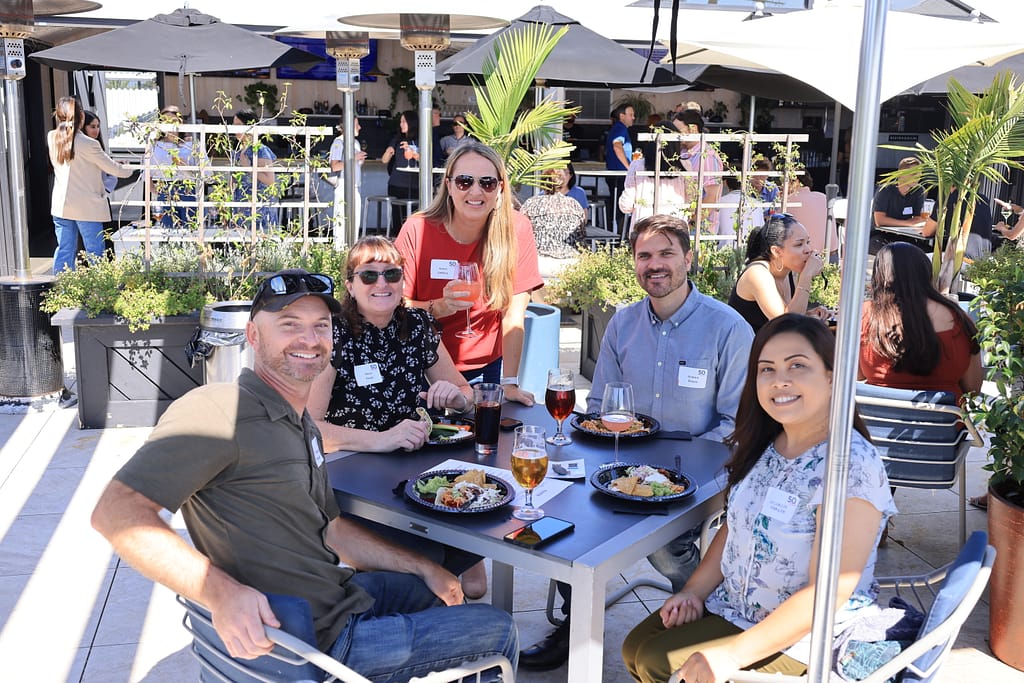 Aldrich celebrating its 50th Anniversary at the Kairoa Brewing rooftop.