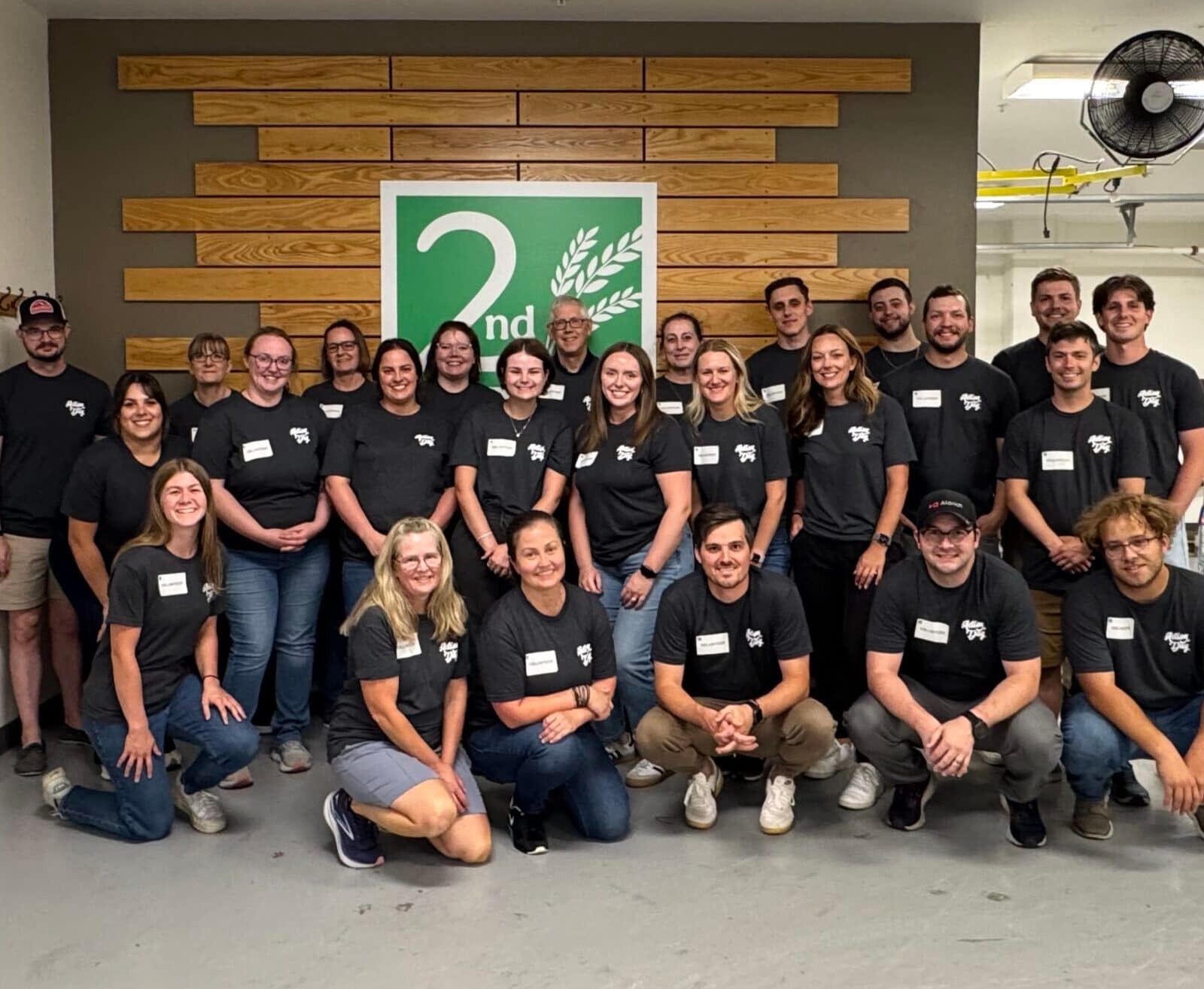 2025 Action Day group photo in Spokane at 2nd Harvest.