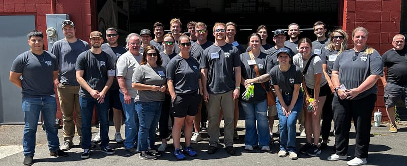 Salem Action Day group photo.