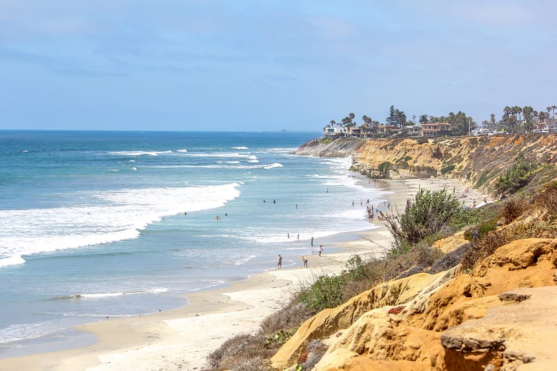 Carlsbad bluffs in California overlooking the beach and Pacific Ocean, where Aldrich was named a Best Place to Work at the 2026 Carlsbad Business Achievement & Distinction Awards