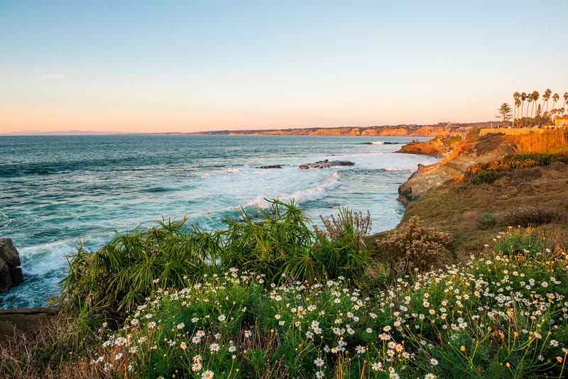 Beautiful La Jolla beach and coast,San Diego, California