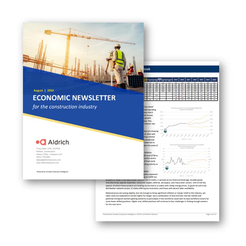 Economic Newsletter Mockup