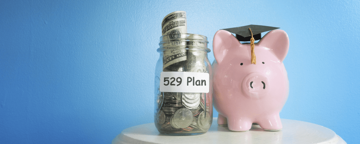 piggy bank savings and jar of savings