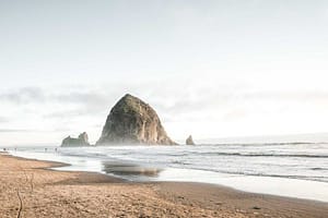 Oregon Coast Beach, Coast, Nature, Ocean, Outdoors, Sand, Sea, Sea Waves, Soil, Water